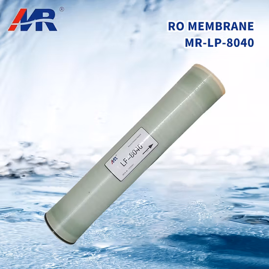 Filtro de água doméstico 2012 Sistema de osmose reversa 100 GDP RO Membrana Membrana NF de alta rejeição Membrana de nanofiltração industrial Tanfo TF8040