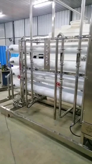 Equipamento de tratamento de água do sistema RO 1000L/H