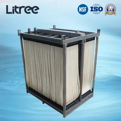 Módulo de membrana UF imerso em fibra oca Litree Mbr para produção de eletrônicos para tratamento de águas residuais